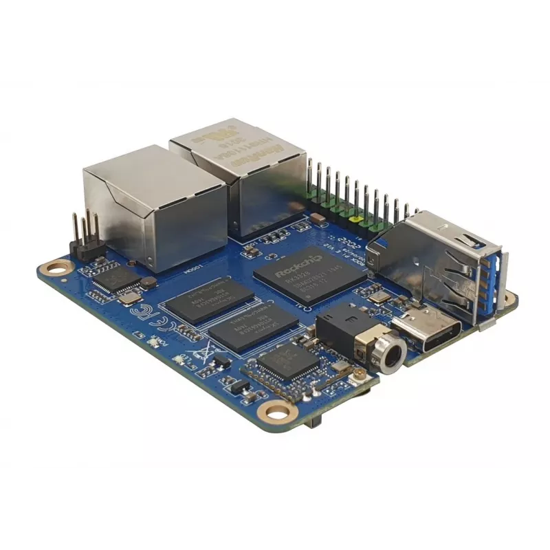 ALLNET Rock Pi E D4W1 Dual-Ethernet doska RK3328 512MB RAM 802.11 a/b/g/n, 2,4G (RS309-D4W1)