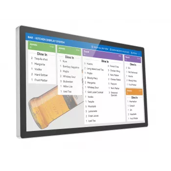 ALLNET Kitchen210 priemyselný 21 palcový kuchynský displej, Rockchip RK3576, Android 15, IP65 predný panel, Full HD dotykový displej