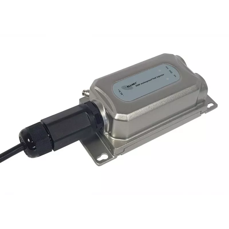 ALLNET Outdoor PoE injektor IP67 IEEE 802.3bt 60W kovové puzdro ALL-PI2013Ov2BT60