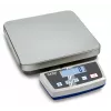 KERN DE 6K1D presná plošinová váha, 6 kg kapacita, 1 g/2 g čitateľnosť, batériová alebo sieťová prevádzka