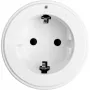 SYNERGY21 MODULRAIL typ F zásuvkový modul biely (Schuko) 16A 250V S21-MR016