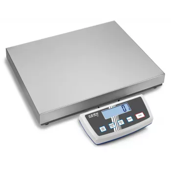 KERN DE 35K5DL dvojrozsahová plošinová váha 35 kg / 5 g|10 g, nerezová platňa