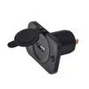 IWH USB vstavaná nabíjacia zásuvka 12/24V, 2,1A, 1x USB-A, panelová montáž 019004
