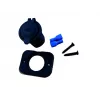 IWH USB vstavaná nabíjacia zásuvka 12/24V, 2,1A, 1x USB-A, panelová montáž 019004