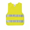 IWH 453502 detská výstražná vesta EN 1150, fluorescenčná žltá, suchý zips, unisex