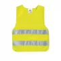 IWH 453502 detská výstražná vesta EN 1150, fluorescenčná žltá, suchý zips, unisex