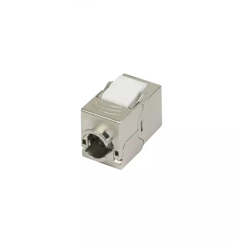 SYNERGY21 S216338V2 CAT6A tienený Keystone Jack, bez nástroja, Slim-line, RJ45, 500 MHz
