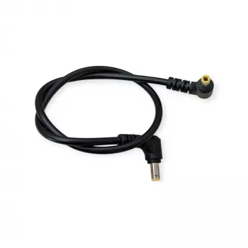 ALLNET DC predlžovací kábel 5,5mm x 2,5mm konektor samec na konektor samica 0,49m čierny ALL-Adapt-Ext5.5-2.5-490
