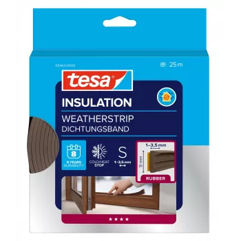 tesa E-profil 05464-00101-02 tesniaca páska tesamoll hnedá 25 m x 9 mm