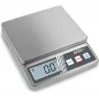 KERN FOB 5K1S digitálna poštová váha, 5 kg kapacita, 1 g čitateľnosť, strieborná