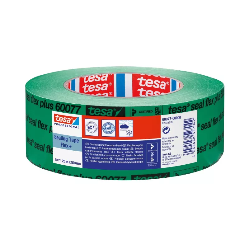Tesa 60077 obojstranná montážna páska 25 m x 50 mm biela PE pena