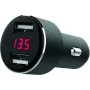 IWH dvojité USB auto nabíjačka s indikátorom napätia 4,8A (019062)