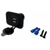 IWH USB dvojitá vstavaná zásuvka 12/24V 2,1A 2x USB-A čierna 019006