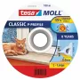 TESA tesnenie biele P-profil samolepiaci EPDM penový gumový tesniaci profil 100m