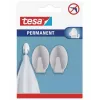 tesa Permanent háčik oválny kovový chróm 6 kg samolepiaci 66611-00000-00