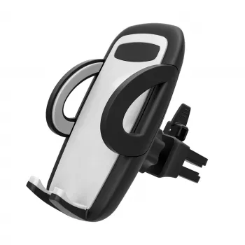 IWH 019260 360° otočný držiak mobilu do auta na vetracie mriežky pre smartfóny 53-95 mm, čierny