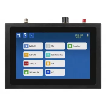 Megasat HD 7 Combo V2 satelitný merací prístroj DVB-S/S2/T/T2/C DAB/DAB+ USB DiSEqC 1 (2600024)