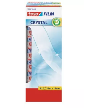 tesa 57947-00000-01 tesafilm® priehľadná lepiaca páska, 33 m x 19 mm, 8 roliek