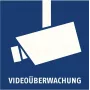 ABUS AU1500 výstražná nálepka na videodohľad 90 x 90 mm