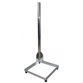 WEIß BS4040 hliníkový balkónový stojan 40x40 cm základňa, 1 m stožiar, priemer 48 mm 3040
