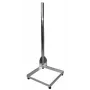 WEIß BS4040 hliníkový balkónový stojan 40x40 cm základňa, 1 m stožiar, priemer 48 mm 3040