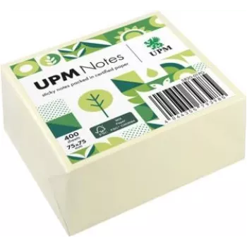 UPM Notes samolepiace lístočky 5820-01PG 75x75mm 400 listov žlté