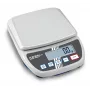 KERN EMS 12K0.1 presná váha, 12 kg x 0,1 g, nerezová plošina, RS-232, sieťová/batériová prevádzka