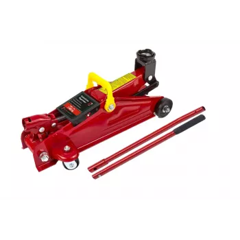 IWH 2 t pojazdný zdvihák, rozsah zdvihu 125–330 mm, červená, hydraulický 010008