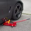 IWH 2 t pojazdný zdvihák, rozsah zdvihu 125–330 mm, červená, hydraulický 010008