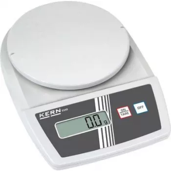 KERN EMB 600-2 presná listová váha, 600 g kapacita, 0,01 g čitateľnosť, batériová a sieťová prevádzka