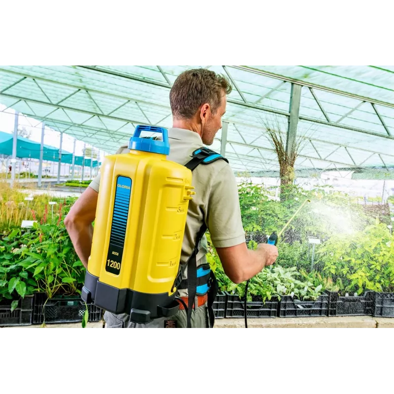 Gloria Haus und Garten 000067.0000 akumulátorový chrbtový postrekovač 18V 12L (bez akumulátora)