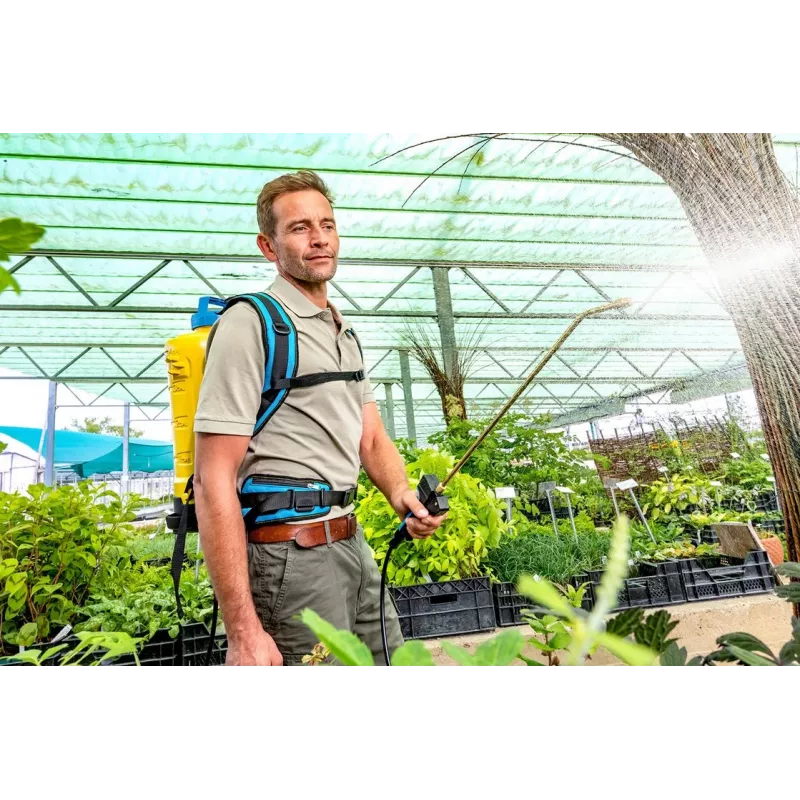 Gloria Haus und Garten 000067.0000 akumulátorový chrbtový postrekovač 18V 12L (bez akumulátora)