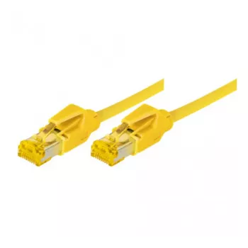 TECLINE Dätwyler Cat 6a S/FTP patch kábel, PiMF, žltý, 3,0 m, 10 Gbit/s, bez halogénov, Hirose TM31 konektor 78003Y