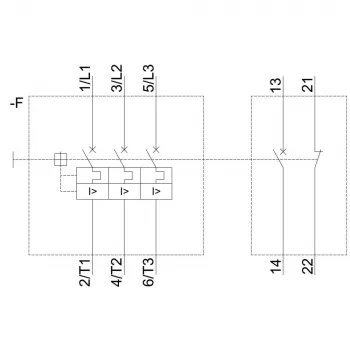 Siemens 3RV2021-1EA15 výkonový istič