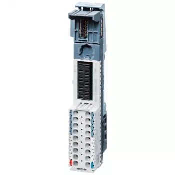 Siemens SIMATIC ET 200SP BaseUnit BU15-P16+A0+2D, Typ A0, Push-in svorky, svetlejší farebný kód, 16 procesných svoriek, 2 diagnostické svorky, definuje novú potenciálovú skupinu P1 pre 2-vodičové senzory, montáž na DIN lištu, IP20 6ES71936BP000DU0