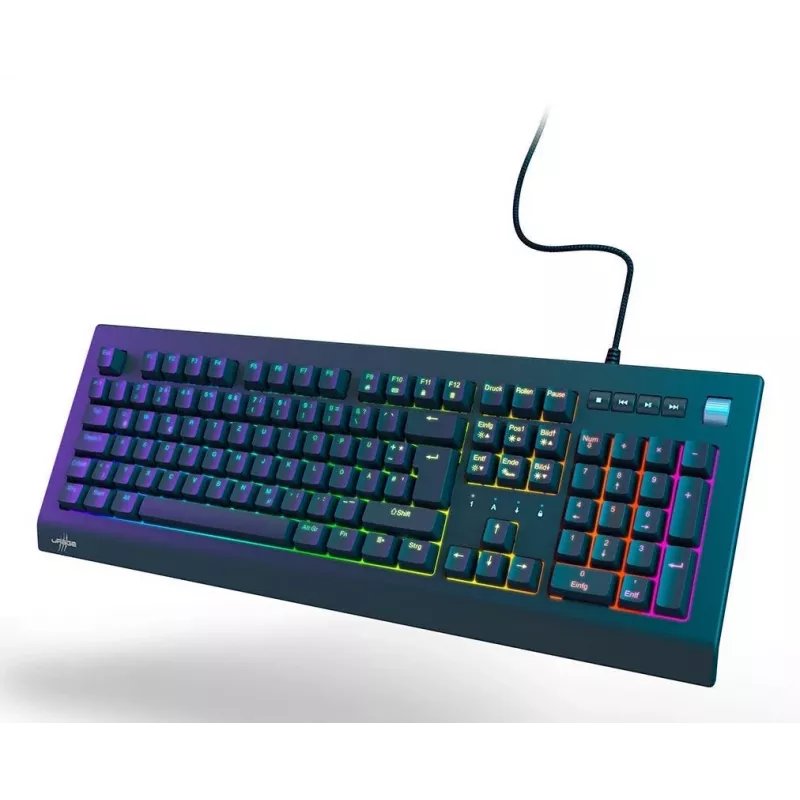 uRage Exodus 600 mechanická herná klávesnica, červené spínače, čierna, nemecká QWERTZ 00217832