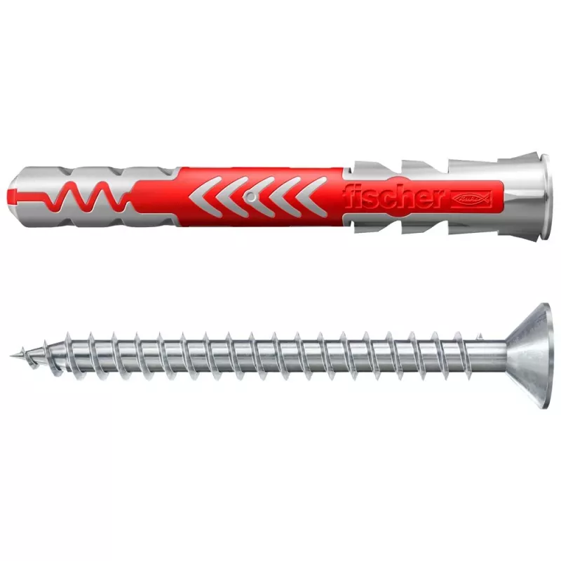 Fischer DuoPower 6 x 50 S K NV univerzálna hmoždinka so skrutkou, 1 sada (537660)