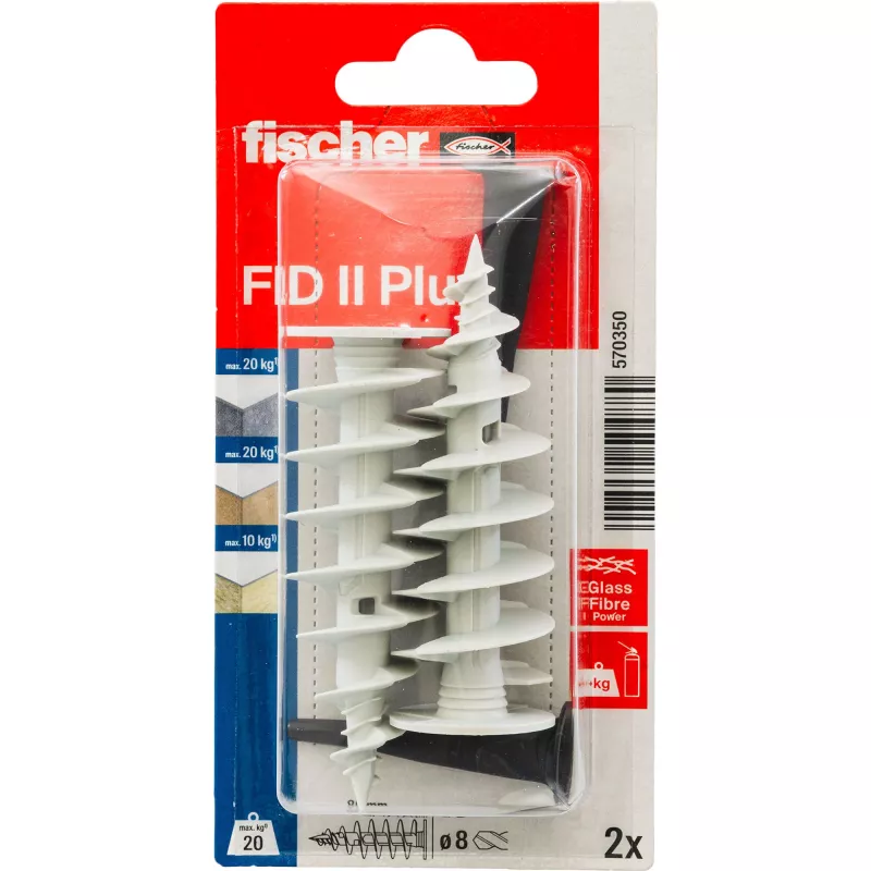 Fischer FID II Plus izolačná hmoždinka 80 mm, 2 kusy 570350