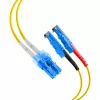 EFB-Elektronik Duplex Jumper LC-E2000 9/125µ OS2 LSZH žltý 2,0mm 1m O0364.1