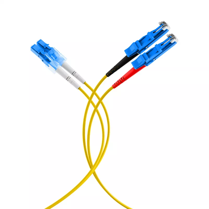 EFB-Elektronik Duplex Jumper LC-E2000 9/125µ OS2 LSZH žltý 2,0mm 1m O0364.1
