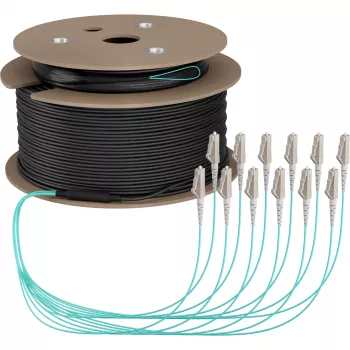 EFB Elektronik Trunk kábel U-DQ ZN BH OM3 12G 1x12 LC-LC 100m Dca LSZH - 100 m O8342S100OM3