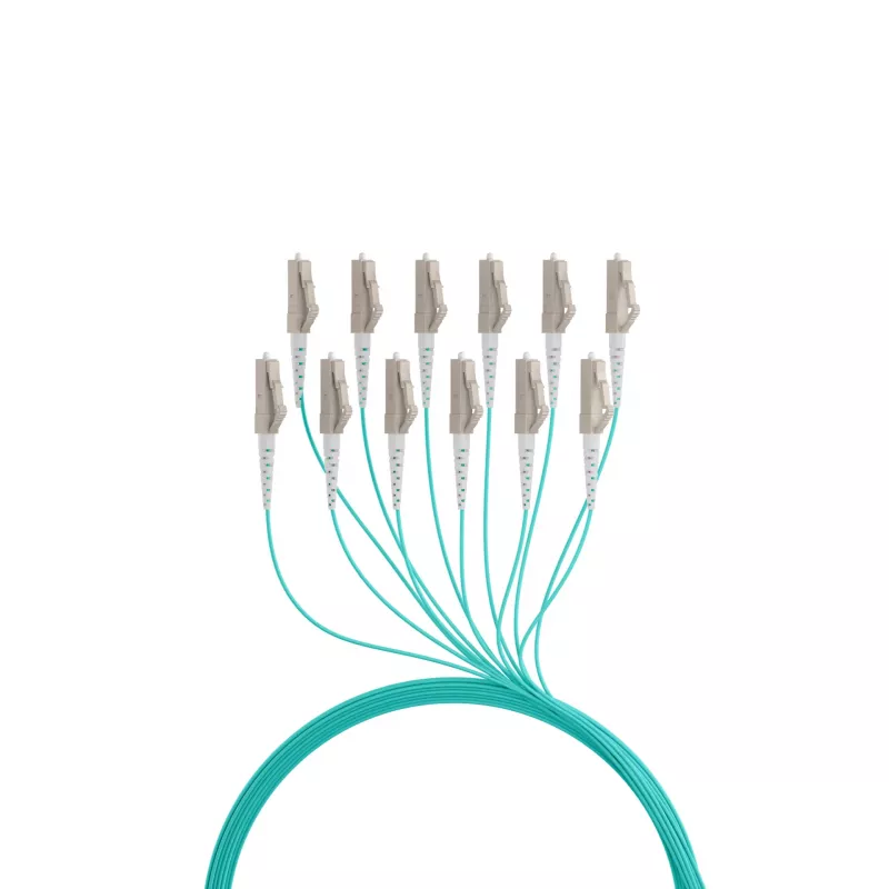 EFB Elektronik Trunk kábel U-DQ ZN BH OM3 12G 1x12 LC-LC 100m Dca LSZH - 100 m O8342S100OM3