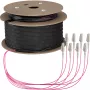 EFB Elektronik Trunk kábel U-DQ ZN BH OM4 8G 1x8 LC-LC 70m Dca LSZH - 70 m (O8322S70OM4)