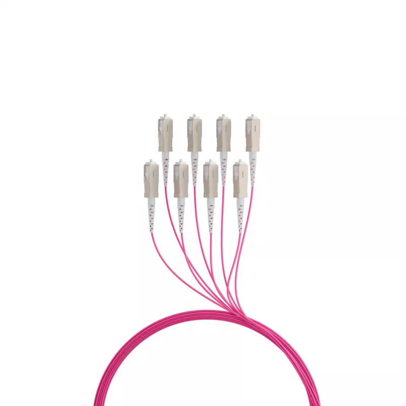EFB Elektronik Trunk kábel U-DQ ZN BH OM4 8G 1x8 SC-SC 30m Dca LSZH O8321S30OM4