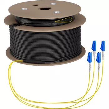 EFB Elektronik Trunk kábel U-DQ ZN BH OS2 4E 1x4 LC-LC 50m Dca LSZH G675A1 - 50 m O8303S50OS2