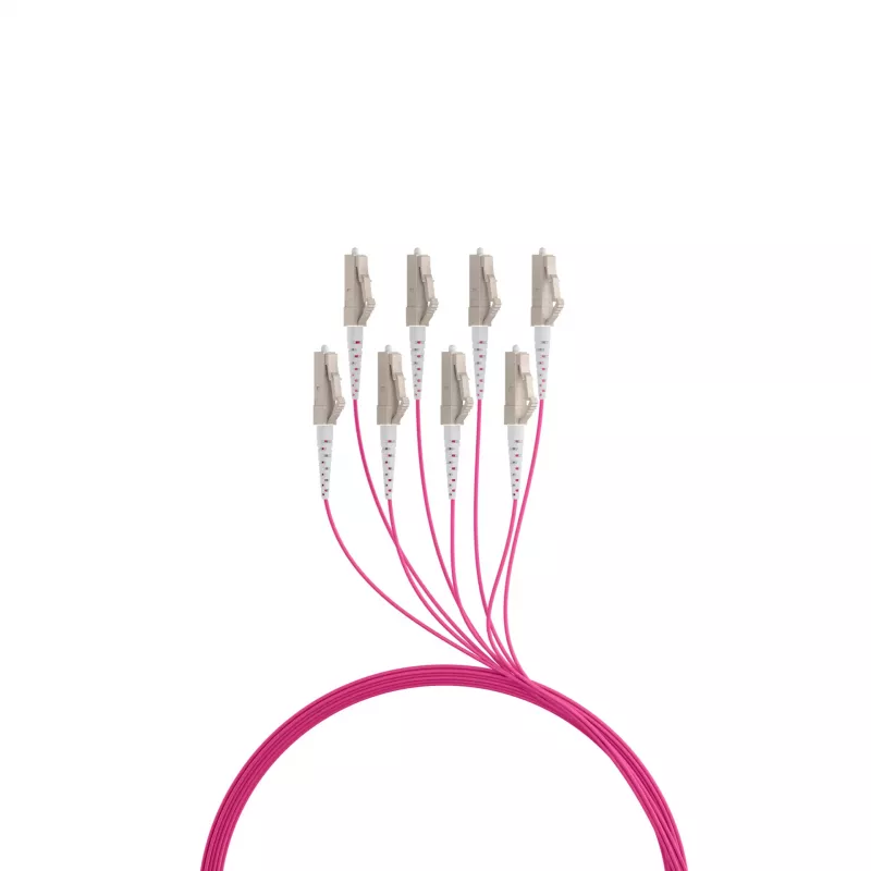 EFB Elektronik trunk kábel U-DQ ZN BH OM4 8G 1x8 LC-LC 170m Dca LSZH - 170 m (O8322S170OM4)