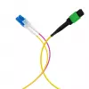 EFB Elektronik MPOF12LCOS2-2 MPO-PLUS/APC(F)-LC trunk kábel OS2 12 vlákien typ B LSZH žltý 2m