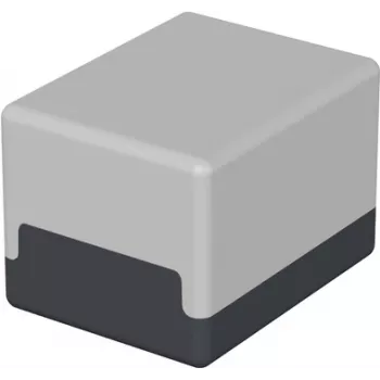 BOPLA E 408 polystyrénové puzdro, sivé, 65 x 50 x 45 mm, IP40, skrutkové spojenie