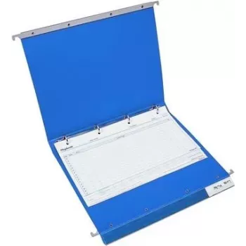 BOI Dokutech zdravotná dokumentácia závesná obálka, 4-krúžkový Economy Click-Line, modrá, A4, 30 mm chrbát 9109-00001-B