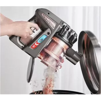 Midea P8 Plus bezdrôtový tyčový vysávač so samočistiacou stanicou, 25 kPa sací výkon, 60 min doba chodu, HEPA filtrácia, LED displej
